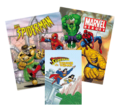 Superheros personalized books