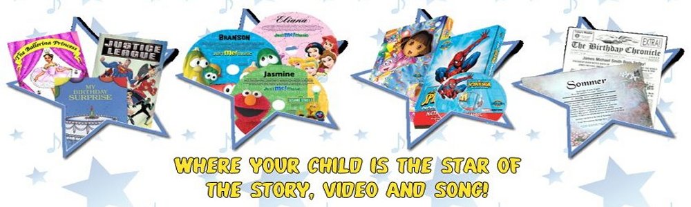 Personalized Music CDs, Personalized DVDs and Personalized Children's Books