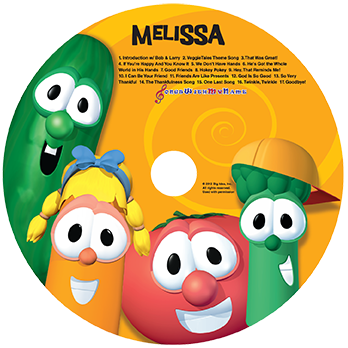 Veggie Tale music CD